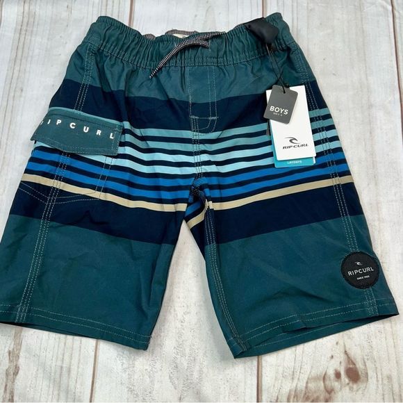 Rip Curl Other - RipCurl Boys Lifestyle Striped Boardshorts NEW Size 4